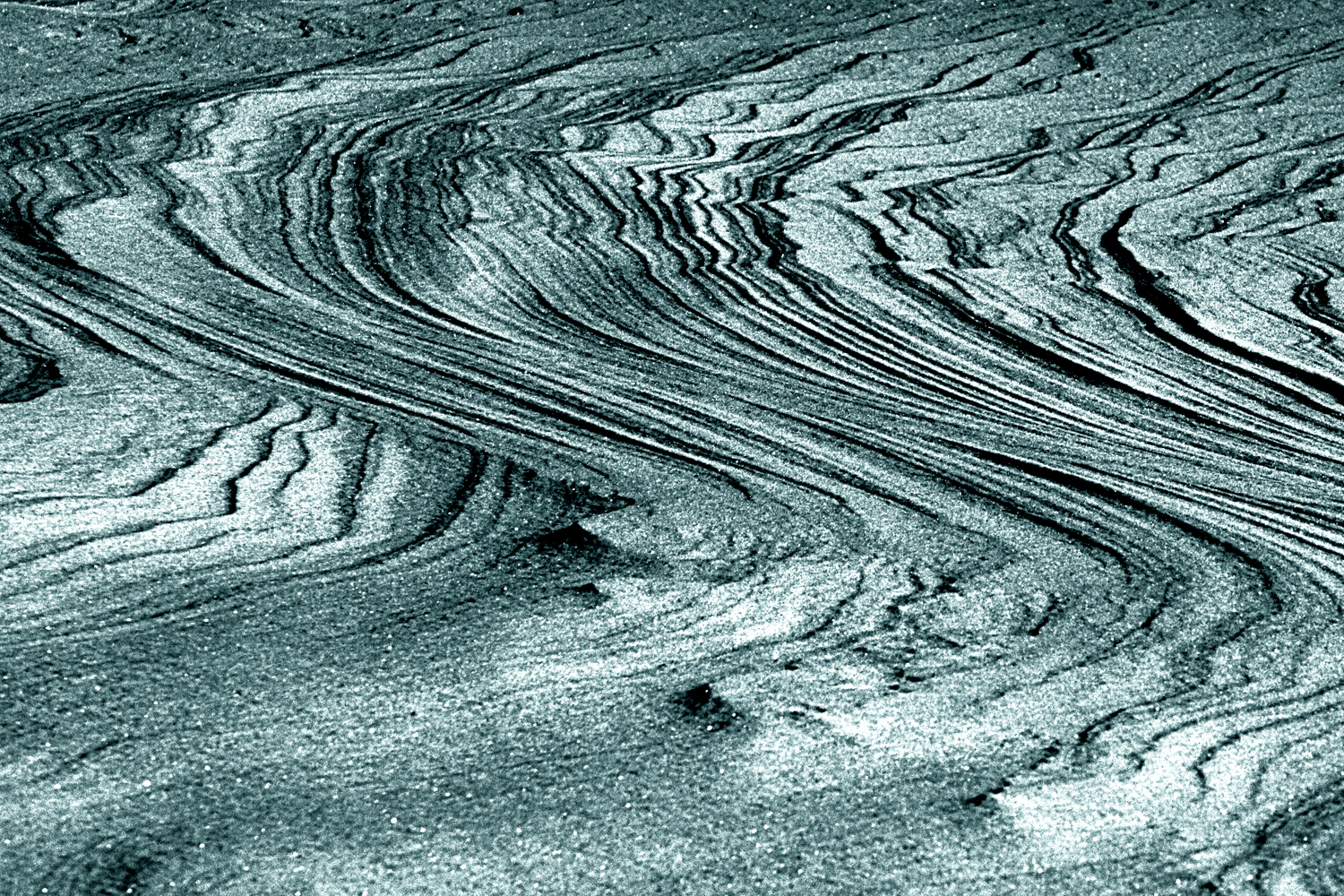 Figure 3 - Windblown ripples in the snow, 2013 (c) DEWolf